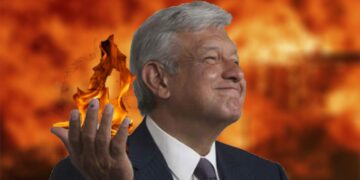 UN PRESIDENTE PIROMANIACO